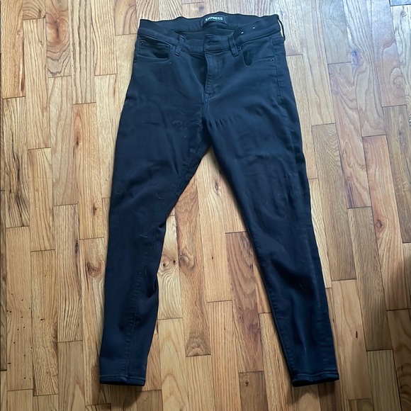 Express Denim - Express Black Skinny Jeans with Modern Stretch